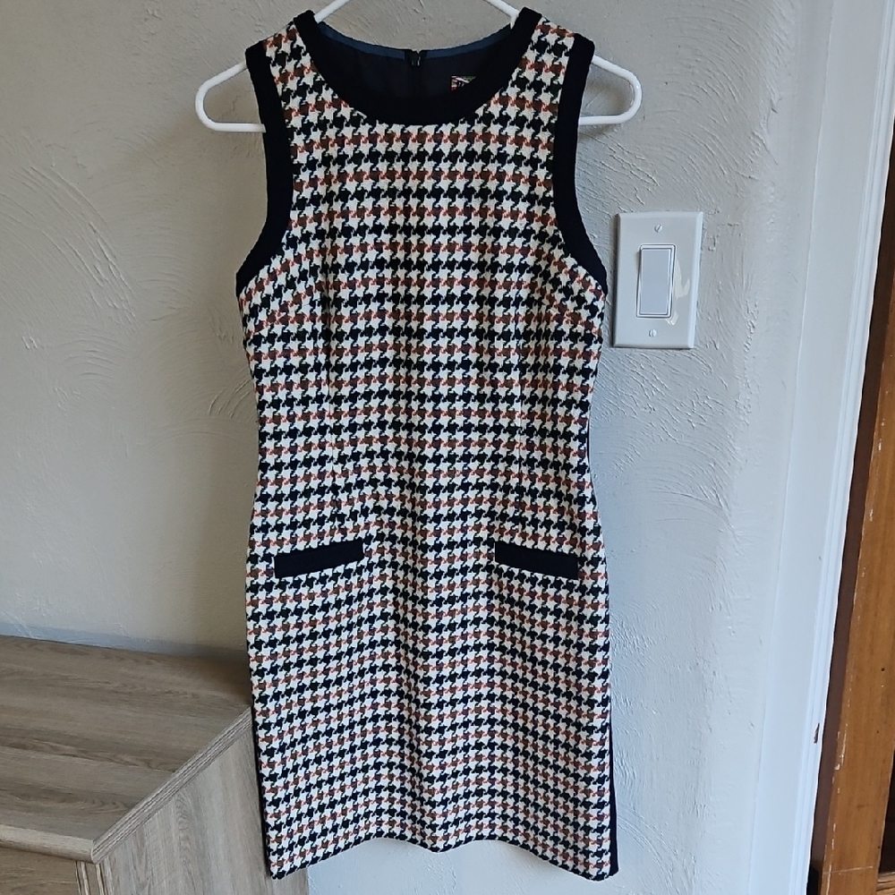 Boden // 100% Wool Tweed Dress